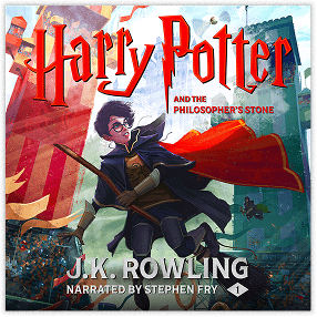 Harry Potter and the Philosopher's Stone, narrated by Stephen Fry